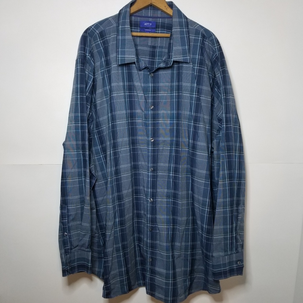 Men's Apt 9 Dress Plaid Button Down